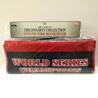 Boston Red Sox 2007 World Series Champions Banner Wool Blend 2 