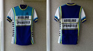 Cycling T - Shirt Ultima Vintage Hoogland Springfield Jersey 1980/1985 Vintage Old