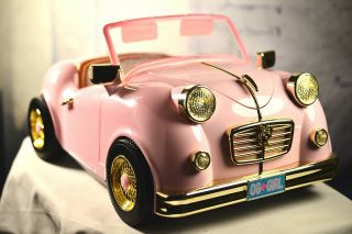 Og Our Generation American Girl Doll Convertible Retro Car Pink 18 " Dolls Radio
