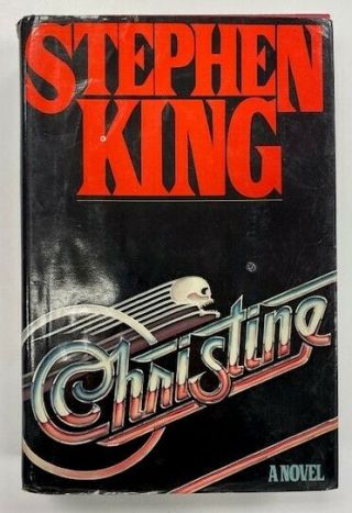 Christine,  Stephen King,  1983,  First Edition Of Mass Hc Printing,  Dj,  Hardcover