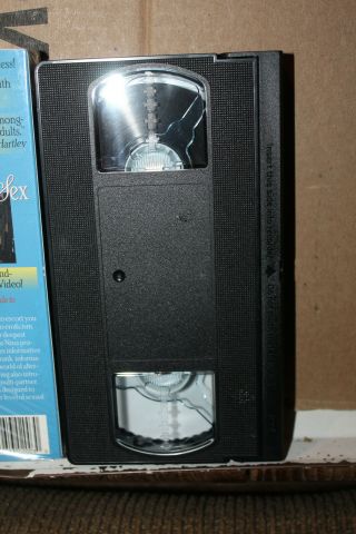 Vintage VHS 1995 Nina Hartley ' s Guide To Alternative Sex XXX Rare 3