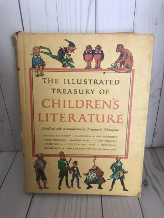 Vintage 1955 The Illustrated Treasury Of Children’s Literature