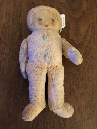 Antique Cloth Doll With Movable Arms