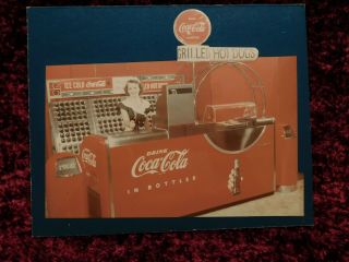 VINTAGE VICTOR COCA COLA COOLER - TRADE SHOW PHOTOS VICTOR COOLERS HAGERSTOWN MD 3
