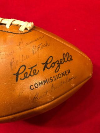 Green Bay Packers 1971 Autographed Facsimile Football 2