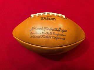 Green Bay Packers 1971 Autographed Facsimile Football 3
