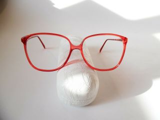 Vintage Tura Mod 311 Red Eyeglasses Frame Made In Japan 54 - 18 143