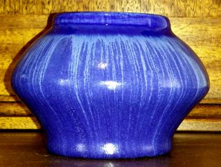 Handsome Vintage Australian Pottery Vase By Melrose - 11.  4cm - 1930 