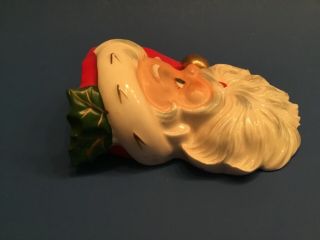 Norcrest Fine China Vintage Santa Head Wall Pocket 2