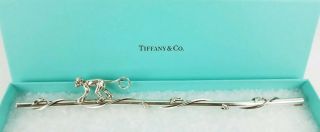 Auth Tiffany & Co.  Sterling Silver Monkey Drinking Straw Rare No Longer