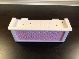Vintage Barbie A Frame Dream House Flower Box With Pink Panel Replacement Part