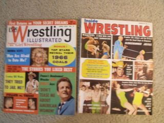 8 mostly 1960 ' s Vintage Wrestling Magazines W/Female,  Women,  Girl lady Wrestlers 2