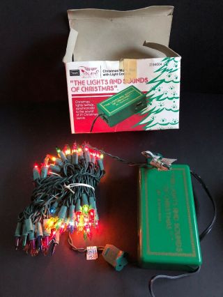 Vintage Mr Christmas Lights And Sounds Of Christmas Lights Synchronized 21 Songs