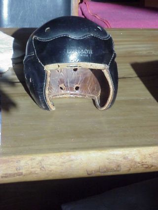 Awesome Antique Old 1930’s Wilson Leather Turtle Shell Vintage Football Helmet