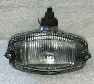 Lucas 494 Vintage Car / Scooter Chrome Reversing Lamp / Light - Perfectly