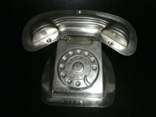 Professional,  Vintage Metal Chocolate Mold,  Vintage Style Telephone.