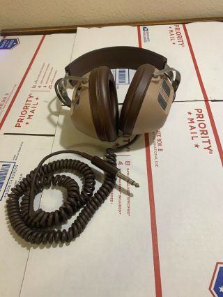 Vintage Koss Realistic Custom Pro Stereo Headphones Made In Usa 1/4 " Jack - 8 Ft