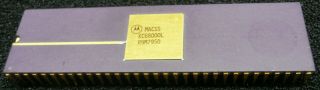 Motorola - Mc68000l10 Cpu,  Vintage 1986 Ic,  64 - Pin Mc68000l10