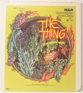 Ced The Thing From Another World Vintage 1951 Sci - Fi Horror 1981 Rca Video Disc