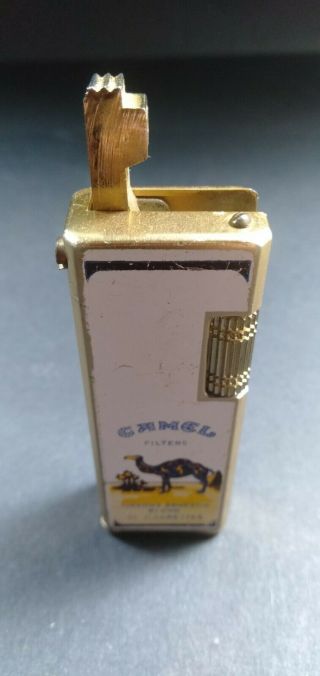 Vintage Camel Filters Gold Lighter Torch Turkish Domestic Blend Cigarettes 2