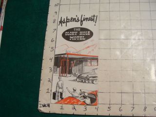 Vintage Travel Brochure: 1956 Aspen 