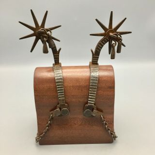 Antique Spanish Spurs - Late 1800s To Early 1900s