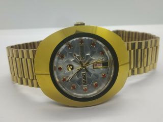 Ultra Rare Rado Diastar Gold Plated Automatic Eta Swis Movement Wristwatch
