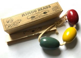 Early S.  S.  Adams Hindu Beads (1930s / 1940s) / Vintage Magic Trick