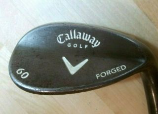 Callaway Forged Vintage Lob Wedge (60 Loft),  Tt Callaway Steel Shaft (stiff)