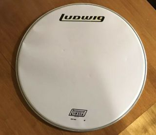 Vintage 1970s Ludwig Rockers 22 " Bass Drum Head With 70s Ludwig Logo