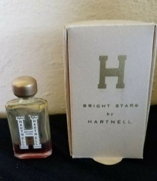 Vintage Bright Stars Cologne Perfume Parfums By Hartnell With Box