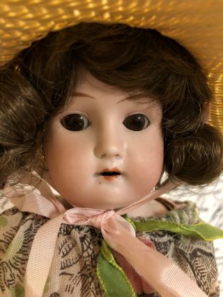 Antique German Armand Marseille Mobel Bisque Head Doll
