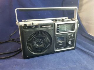 Vintage Panasonic Psb/am/fm 3 - Band Portable Radio Rf - 1080
