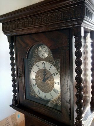 Antique Ethan Allen Grandfather Clock