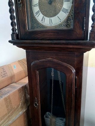 Antique Ethan Allen Grandfather Clock 2