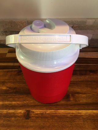 Vintage Rubbermaid/gott Insulated/thermal 1/2 Gallon Water Cooler Jug - 1502