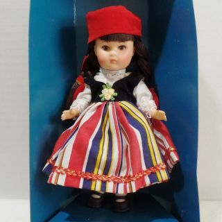 Vintage Vogue Ginny Doll From Far Away Lands - 1980 - Greek Girl 301821