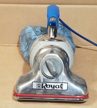 Vintage Royal Prince Model 501 Hand Held Vacuum In Great