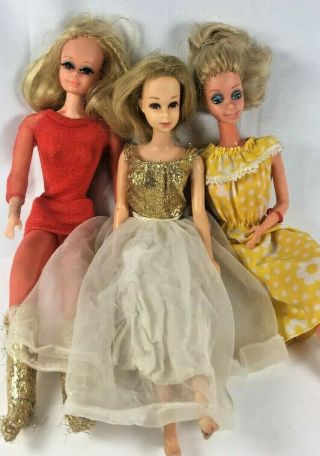 Vintage 1960’s Barbie - Blonde Francie Doll With Barbies & Friends