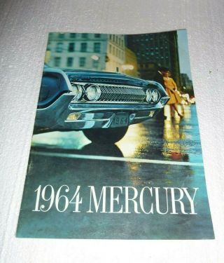 Mercury 1964 Car Dealer Sales Brochure Vintage S - 24