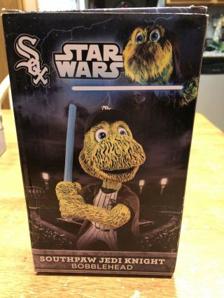 Chicago White Sox Star Wars Jedi Southpaw Mascot Bobblehead Sga