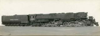 9hh601 Builder Rp 1941 Union Pacific Railroad 4 - 8 - 8 - 4 Locomotive 4002