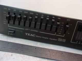 Vintage Teac EQA - 20 Stereo Graphic Equalizer 2