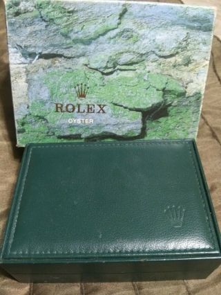 Rolex Oyster Wooden Watch Box Case Only No Pillow.  Vintage.