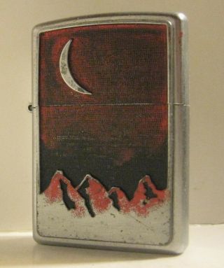 1999 Zippo Marlboro Moon Over Red Mountains