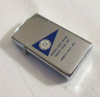 Zippo Cigarette Lighter 8 Vent North East River Yacht Club Maryland