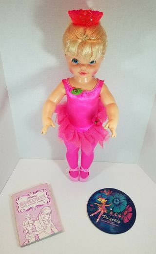 Vintage 1968 Mattel Dancerina Doll With Box And Directions -