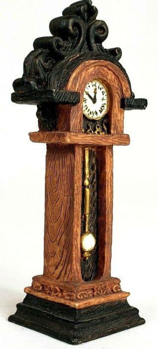 Dollhouse Miniatures 1:12 Scale Grandfather Clock