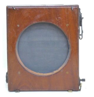 Very Large Antique Thornton Pickard Roller Blind Shutter For Vintage Cameras