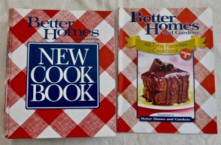 Vintage 1989 Better Homes And Gardens Cookbook Hc 5 - Ring Binder Edition W/su